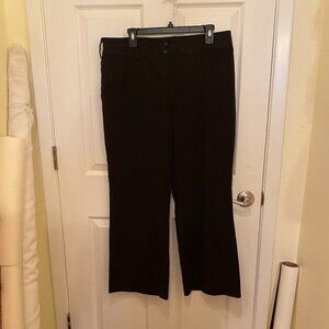 Black, wide leg, size 15 trousers